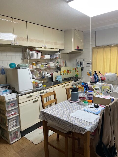 社宅時代のキッチン