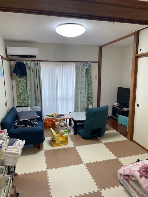 社宅時代のリビング