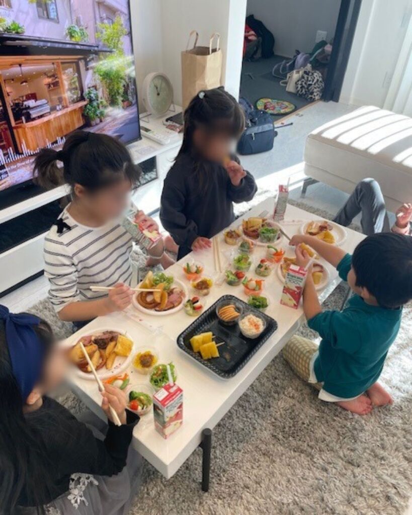 オフ会の子供たちの様子