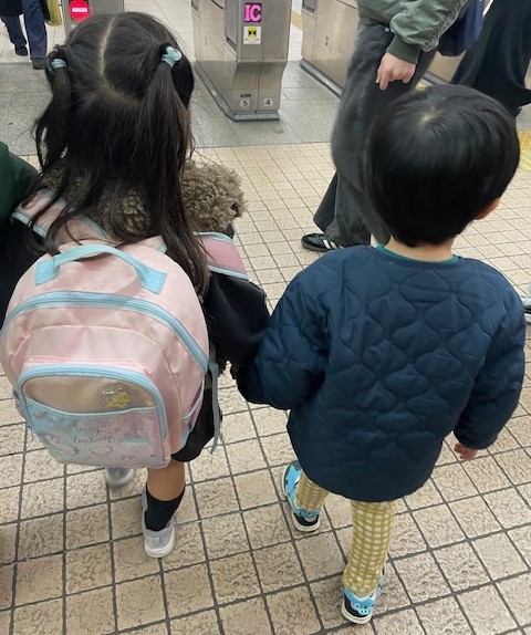 オフ会後の子供たち