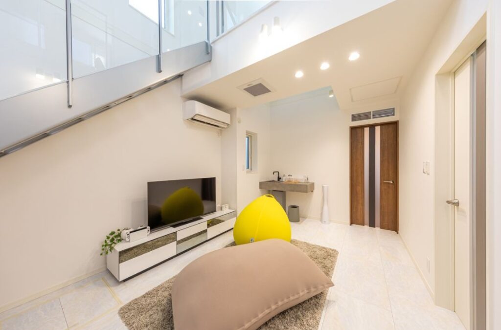 ヤマト住建　練馬モデルハウス　リビング1F